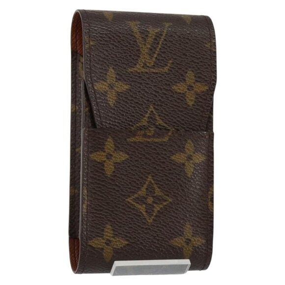 LOUIS VUITTON Monogram Etui Cigarette Case M63024 LV Auth 130832 - Picture 1 of 16